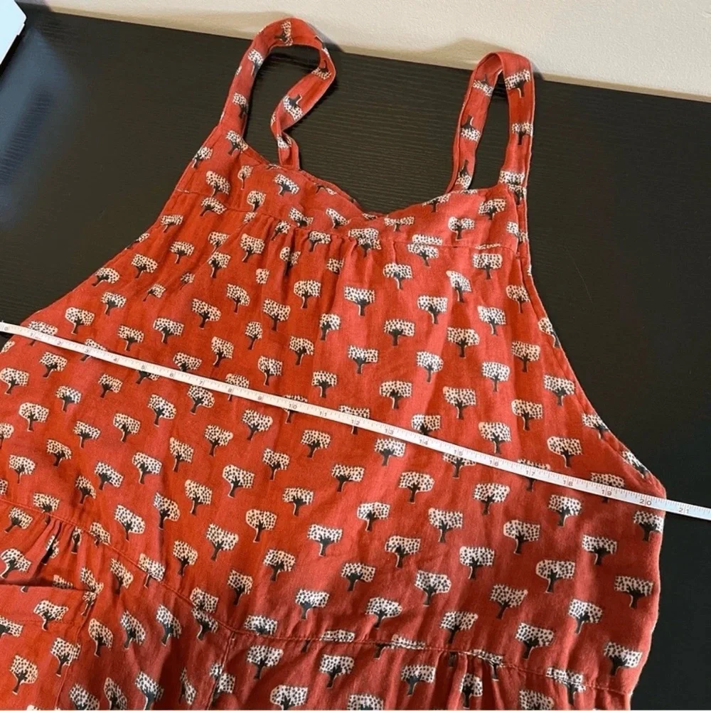 NATURAL LIFE Terracotta Patterned Jumpsuit - Picture 8 of 9